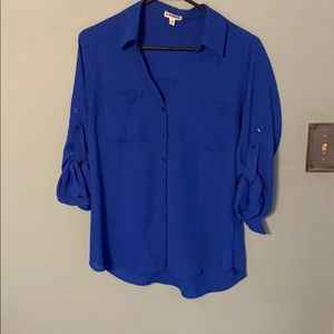 Button up work blouse